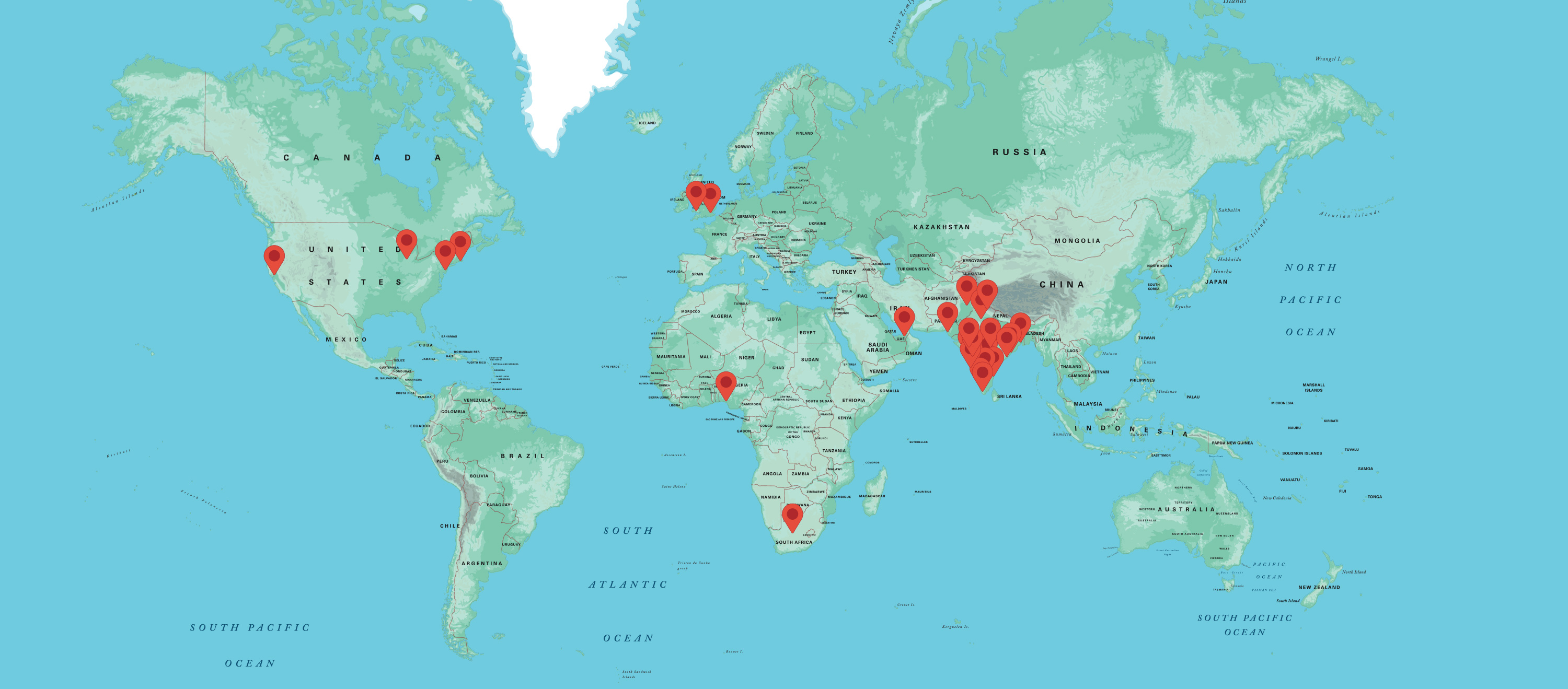 Global Campus Map